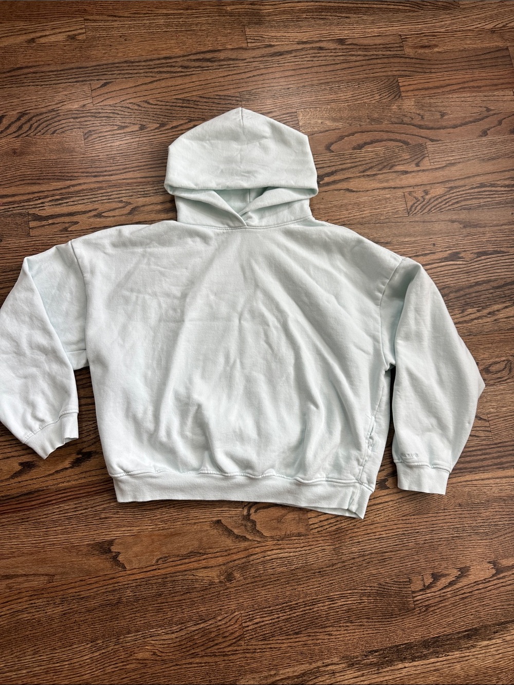 NWOT Garage Mint Julep Green Ultra Fleece Hoodie L/XL - Picture 4 of 5